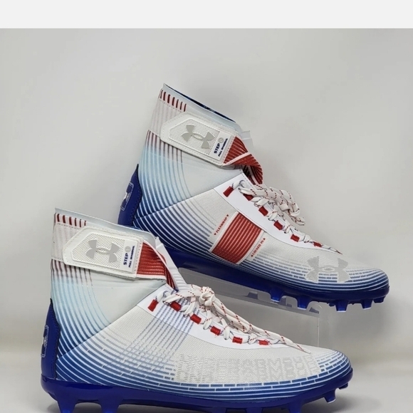 Under Armour Men's Highlight MC TX LE Football Cleats 3025854 100 Size Multi - Picture 2 of 9